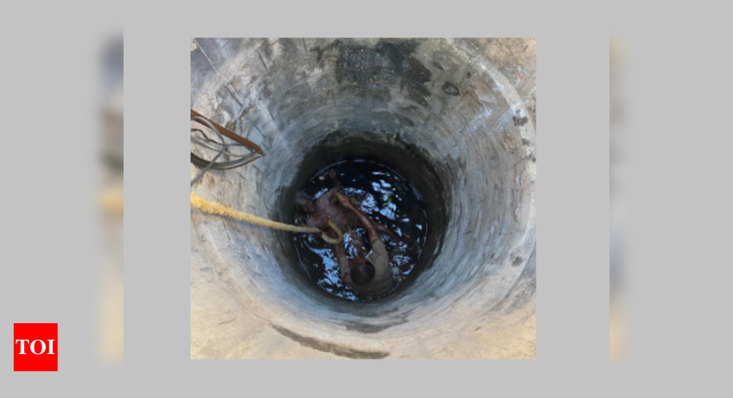 Aged woman rescued from well in Trichy