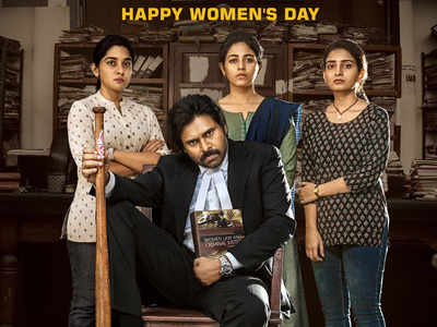 Vakeel Saab: Pawan Kalyan becomes a saviour in women's day special poster