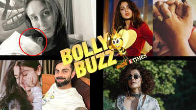 Bolly Buzz: Kareena Kapoor's first pic with newborn son; Rhea Chakraborty makes Instagram comeback