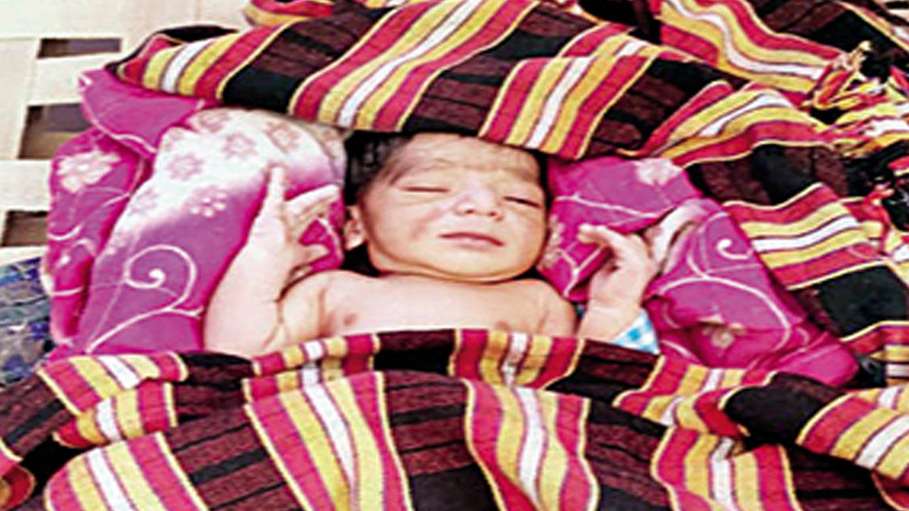 Baby girl dumped in garbage bin in Telangana, rescued | Hyderabad News -  Times of India