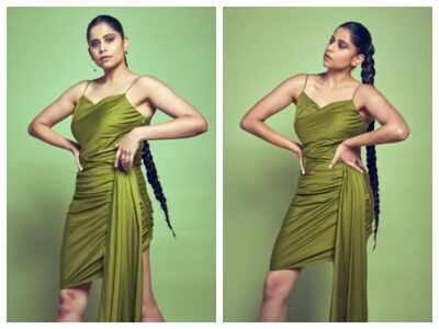 Sai Tamhankar looks stunning as ever in this green outfit; see pics