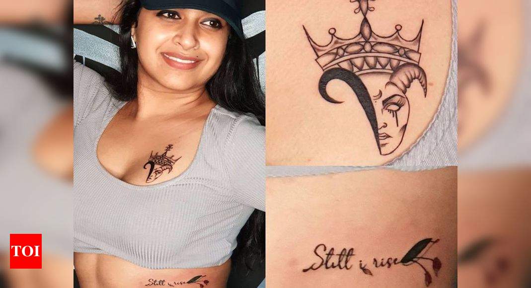 Women S Day Sadhika Venugopal Treats Herself With New Tattoos On Women S Day Here S All You Need To Know About The Design Times Of India