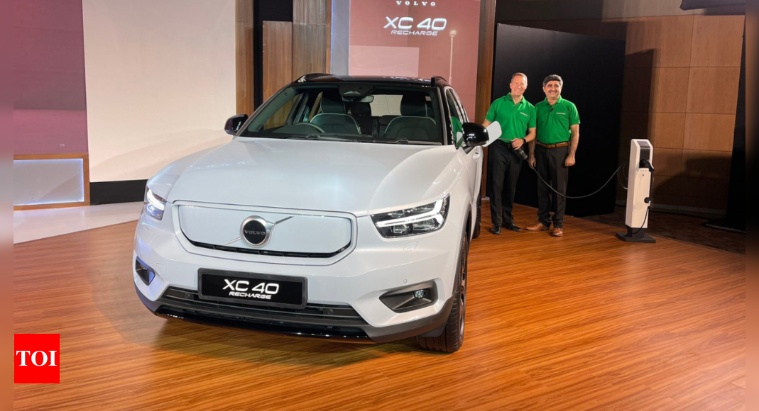 Volvo XC40 Recharge price in India: Volvo XC40 Recharge unveiled in India, reservation starts in June |