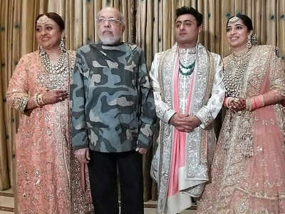 Inside pictures from Nidhi Dutta’s fairly tale wedding with filmmaker Binoy Gandhi