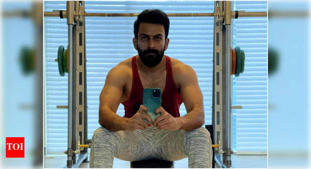Prithviraj Sukumaran shares a post-workout selfie! | Malayalam Movie ...
