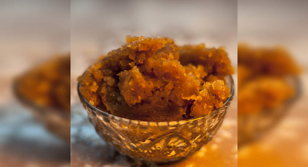 Kuttu Ka Halwa Recipe: How to make Kutttu Ka Halwa Recipe at Home | Homemade Kuttu Ka Halwa Recipe -