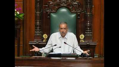 Karnataka speaker refers breach of privilege notice against Congress MLA to assembly panel