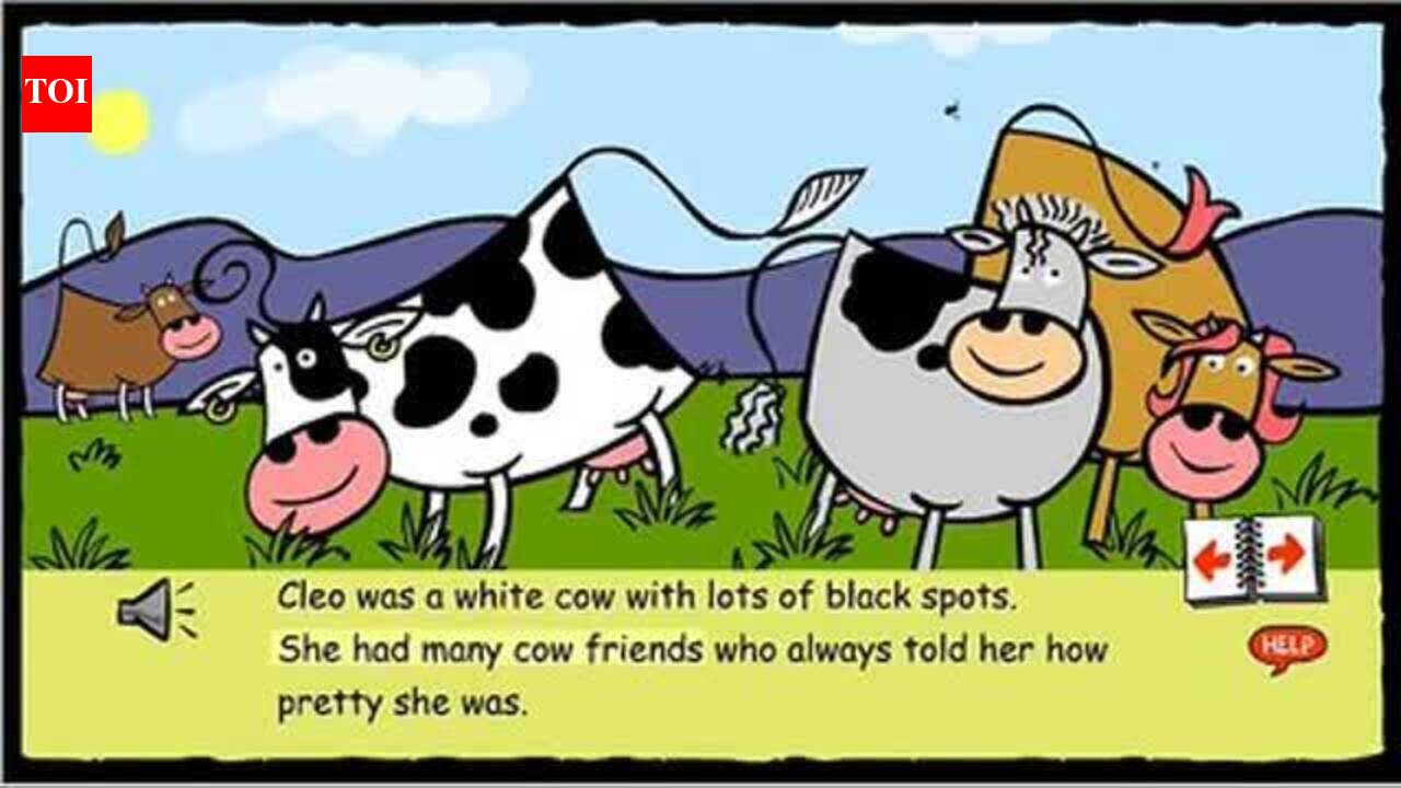Watch Popular Kids English Nursery Story 'Cow' for Kids - Check Out ...