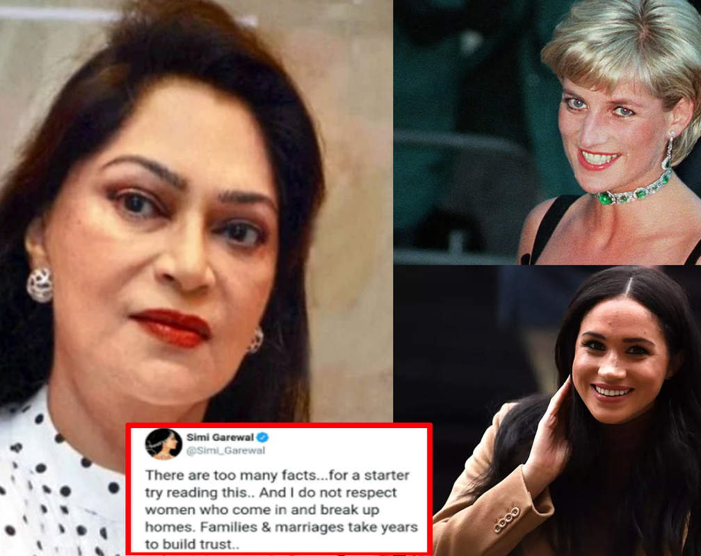
Simi Garewal digs out an old interview of Duchess of Sussex's friend saying 'Meghan Markle wanted to be Princess Diana 2.0'
