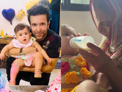 Aamir Ali's mother feeds milk to his daughter Ayra; watch the heart-melting video here