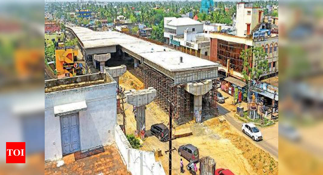 Infra projects in west Chennai stopped midway, commute made cumbersome ...