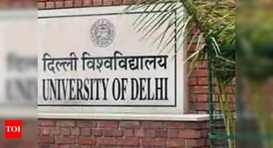 Delhi University VC puts in papers on last day of tenure | Delhi News ...