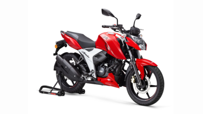 Tvs Apache Rtr160 4v Price 21 Tvs Apache Rtr160 4v Launched At Rs 1 07 Lakh Times Of India