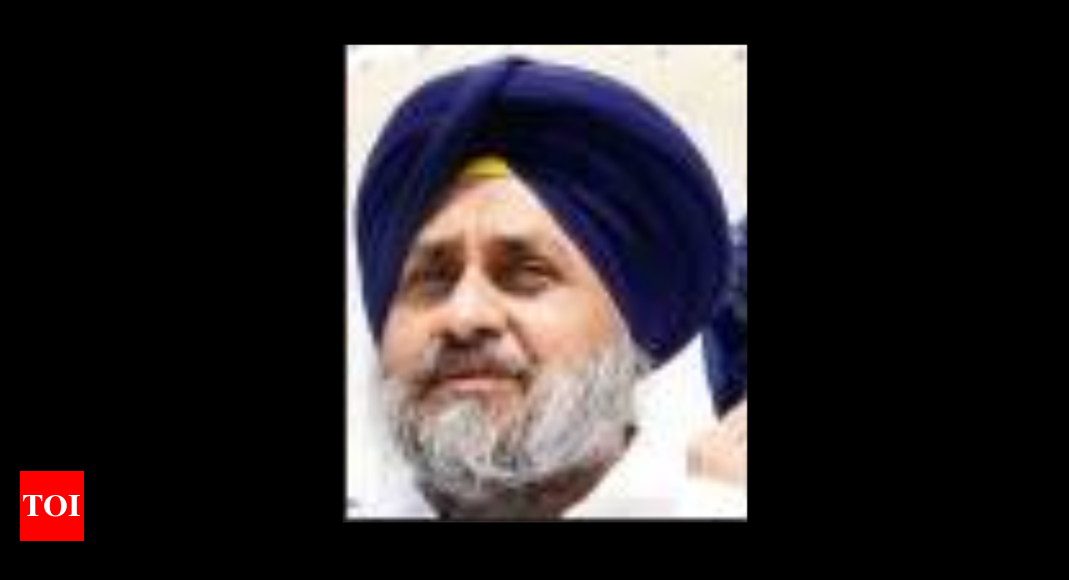 Sukhbir’s closed-door talks with aspirants create ripples | Chandigarh News – Times of India