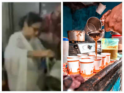 ​Watch: Bengal CM Mamata Banerjee makes tea at an election campaign, video goes viral