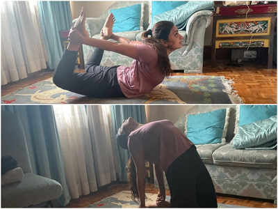 Rimi Tomy practices yoga; shares ‘it's not a performance but a lifestyle’