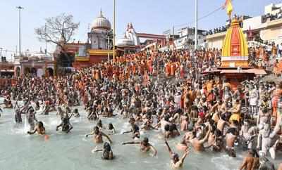 Maha Kumbh: Over 32 lakh take holy dip on first ‘shahi snan’ in Haridwar on the occasion of Maha Shivaratri