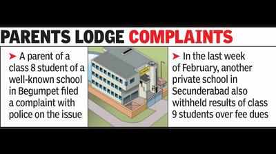 Schools withhold results over fee dues
