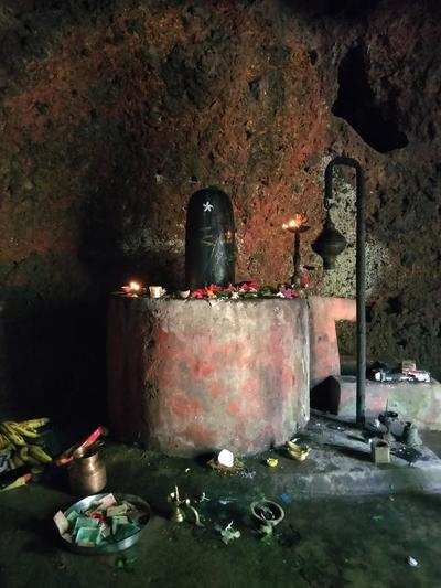 Road to Shiva linga in Pissurlem submerged | Goa News - Times of India