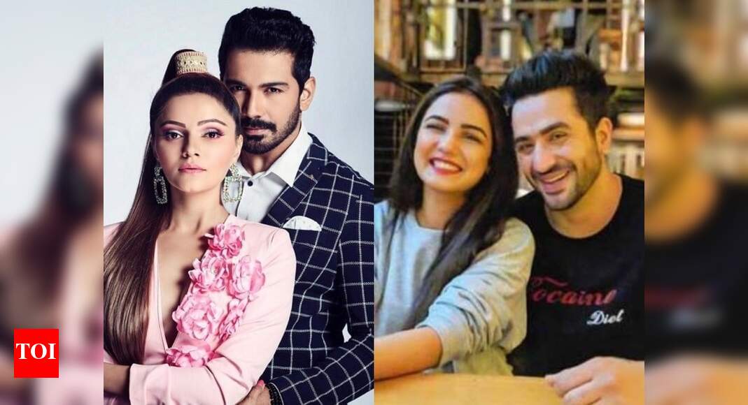 Bigg boss 14's jasmin bhasin goes 'wow' on rubina dilaik and abhinav shukla's dance video - times of india