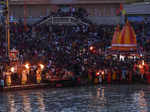 Stunning pictures from first 'Shahi Snan' of Haridwar Kumbh Mela
