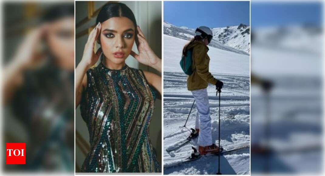 Revealed Ruhi Singh’s passion for adventure sports and skiing Hindi