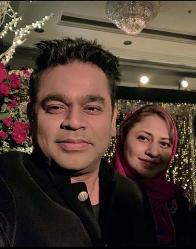 AR Rahman symbolically mentions his marriage to stay till eternity ...