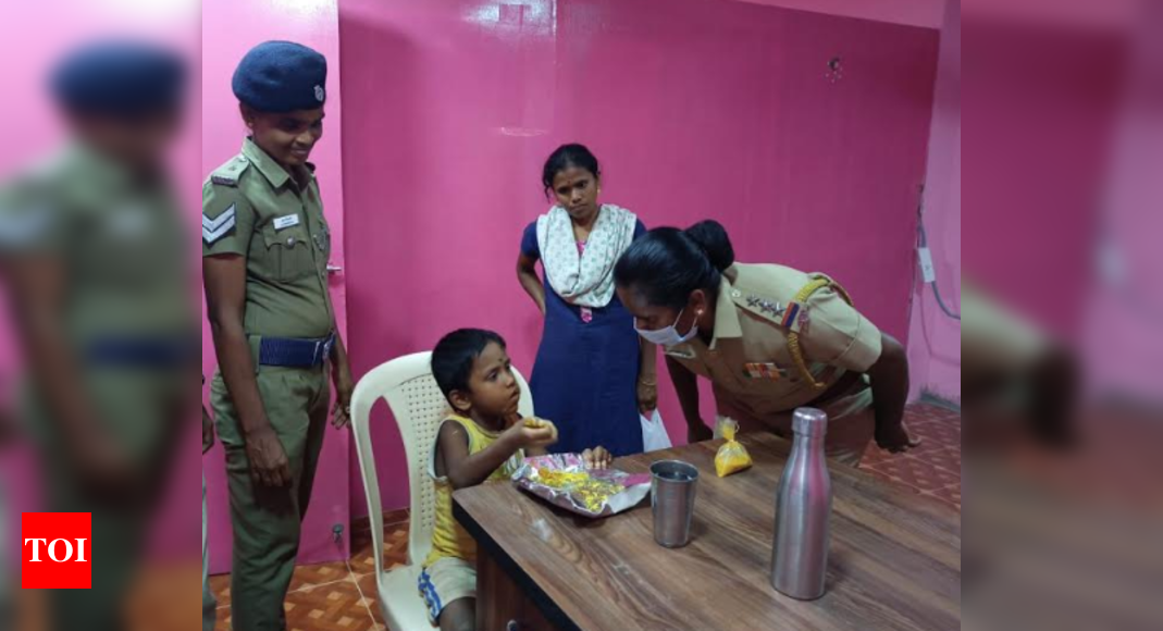 Chennai Police rescues missing boy