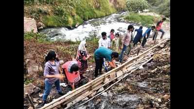 MS University starts project for eco-restoration of Bhukhi stream
