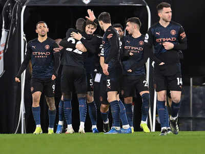 Premier League: Man City's rich reserves see off Fulham to stretch lead