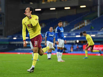 Premier League: Burnley take leap towards safety with win at Everton