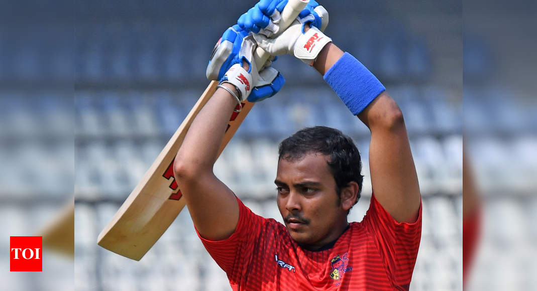 Vijay Hazare Trophy Final Focus on Prithvi Shaw as Mumbai take on UP