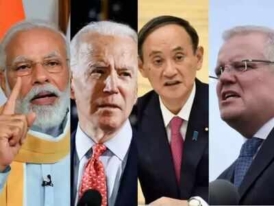 Quad leaders Biden, Suga and Morrison write joint op-ed for the first time | India News