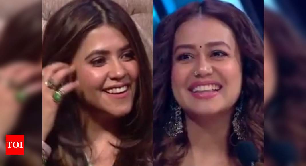 Ekta Kapoor Compliments Neha Kakkar For Looking Younger By The Day