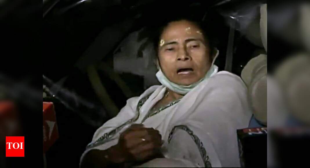 'Attack' on Mamata: EC action against senior cops over security lapses - Times of India
