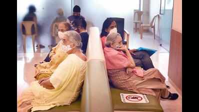 Mobility a problem, senior citizens hope for getting vaccination at home in near future