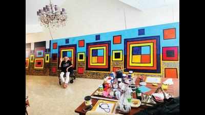 Kala Academy to restore its three prized artworks by Laxman Pai