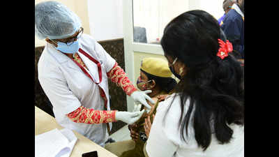 Rajasthan still at top in Covid vaccination