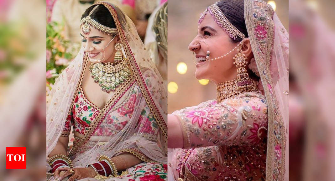 Katrina Kaif to Anushka Sharma: Bollywood divas who wore Sabyasachi lehengas  for wedding