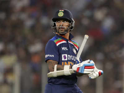 India Vs England Pressure Builds On Shikhar Dhawan To Retain His Spot Cricket News Times Of India