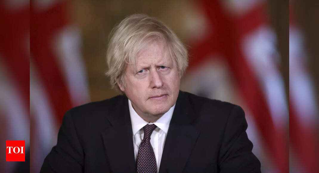 UK's Johnson to visit India at end of April as part of policy 'tilt' - Times of India
