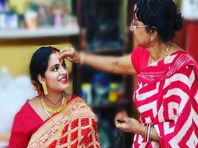 Mom-to-be Madhubani Goswami shares glimpses from her baby shower ceremony; see pics of the lavish spread