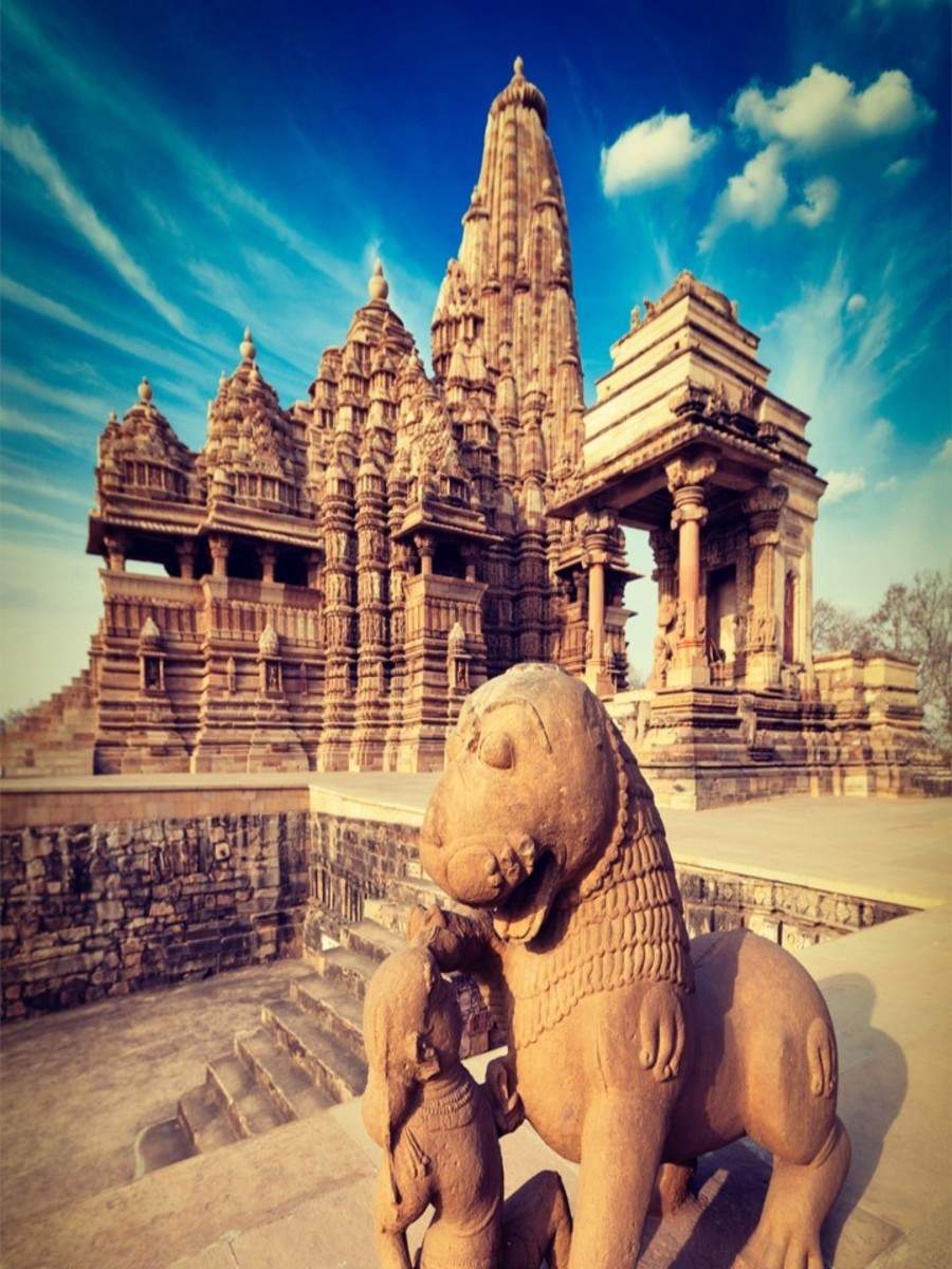 Inside the gorgeous Hindu temples of Khajuraho | Times of India