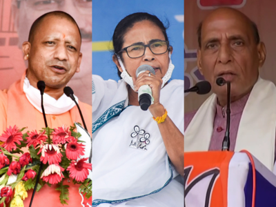 Battleground Bengal: Mamata Banerjee attacks Amit Shah; BJP takes a dig at TMC chief's temple visits