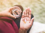 Dissolve medicine in hot water for faster action