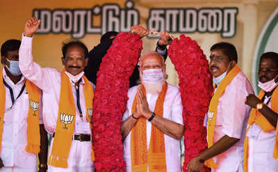 Puducherry assembly elections: Survey predicts huge win for AINRC-BJP-AIADMK alliance