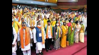 UP: One-day BJP executive panel meeting deviated from many past traditions
