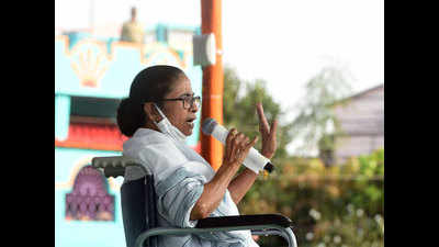 West Bengal elections: Mamata Banerjee accuses Amit Shah of running EC, interfering in state admin
