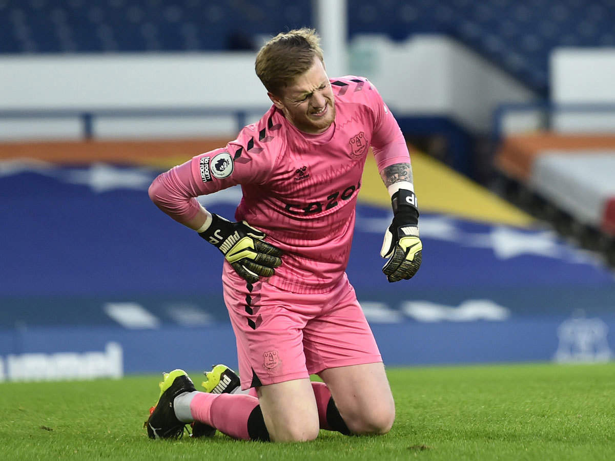 Fremmed Skur Sydøst Jordan Pickford to miss England's World Cup qualifiers due to abdominal  injury | Football News - Times of India