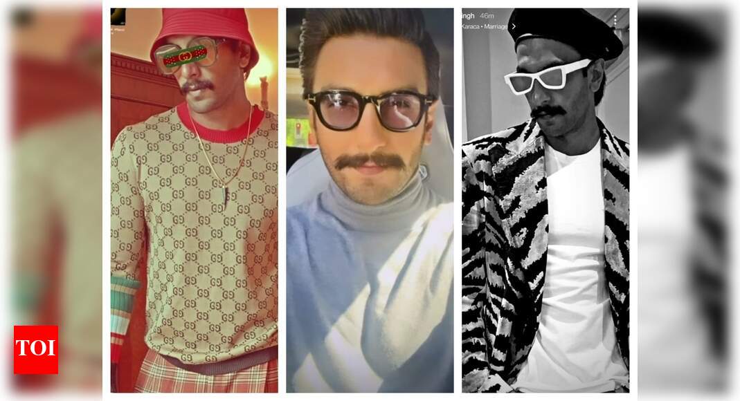 Ranveer Singh shows off his cool shades